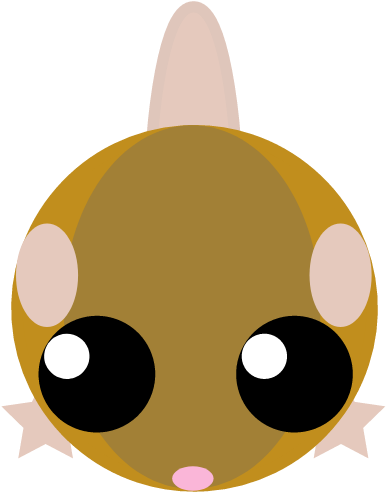 Kangaroo Rat - Cartoon (1000x1000)