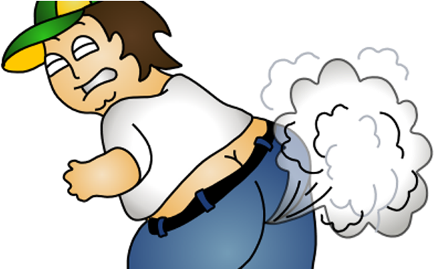 The Fart-induced Fracas Happened Feb - Man Farting (620x376)