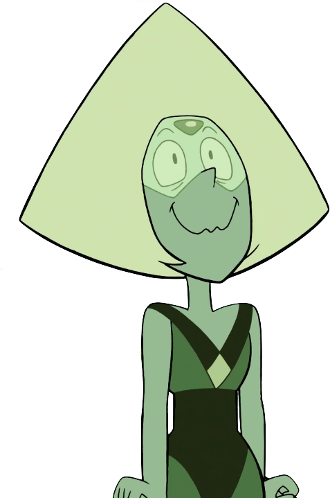 Grinning Peridot - Peridot Transparent Steven Universe (581x719)