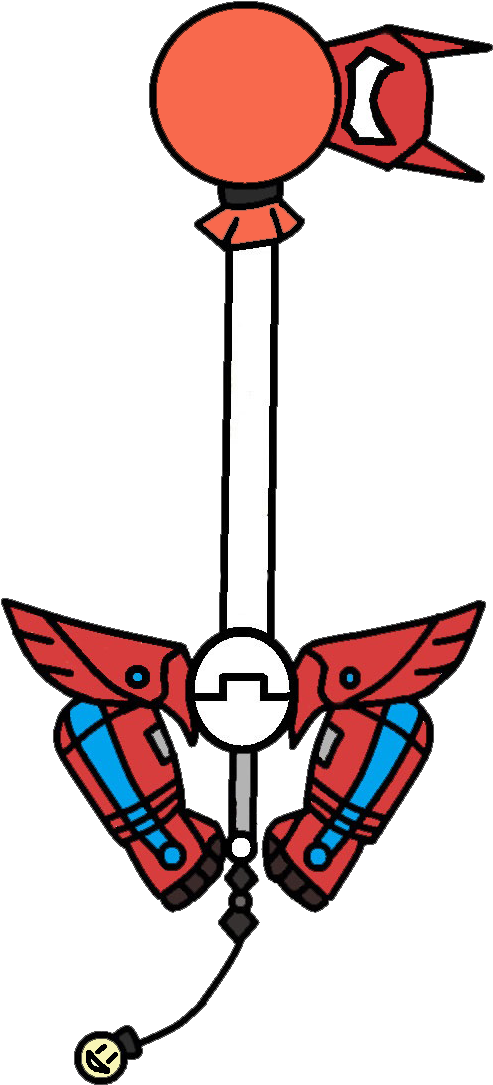 Baymax Keyblade 'companion' By Sonicxjones - Big Hero 6 Keyblade (669x1189)