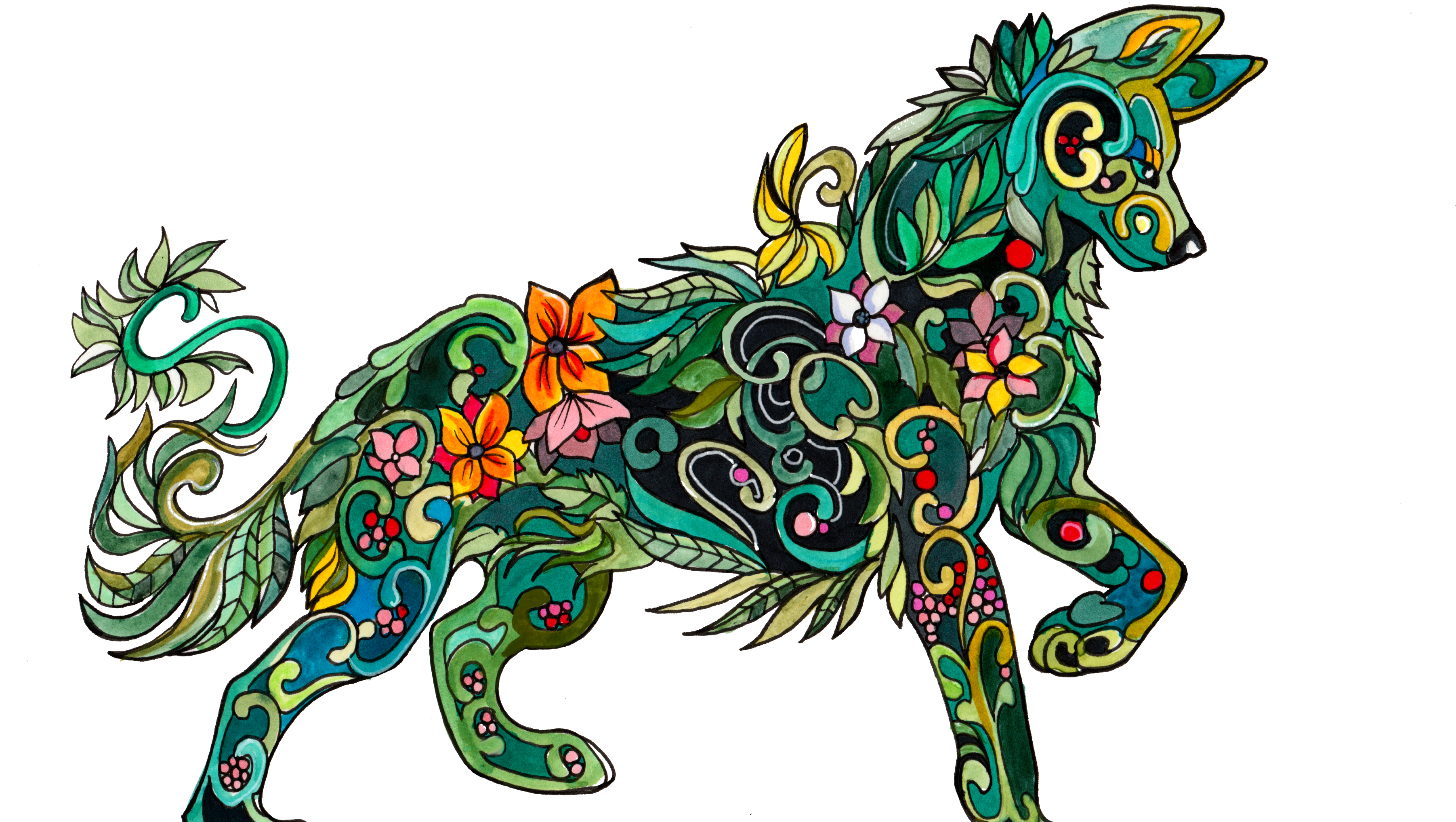 America's Obsession With Adult Coloring Books Is A - Colorful Coloring For Adults (3635x2044)