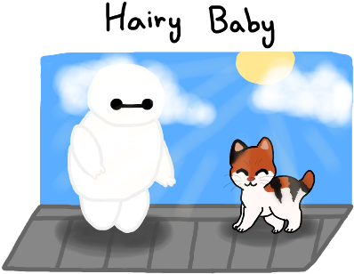 It Was Originally Gonna Be A Bigger Picture With Animation - Cartoon (410x313)