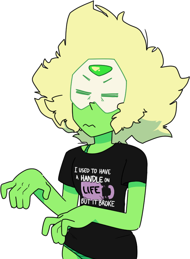 "now I Know What You're Thinkin', Dsvkkbotw, Why Did - Steven Universe Peridot Panties (718x938)