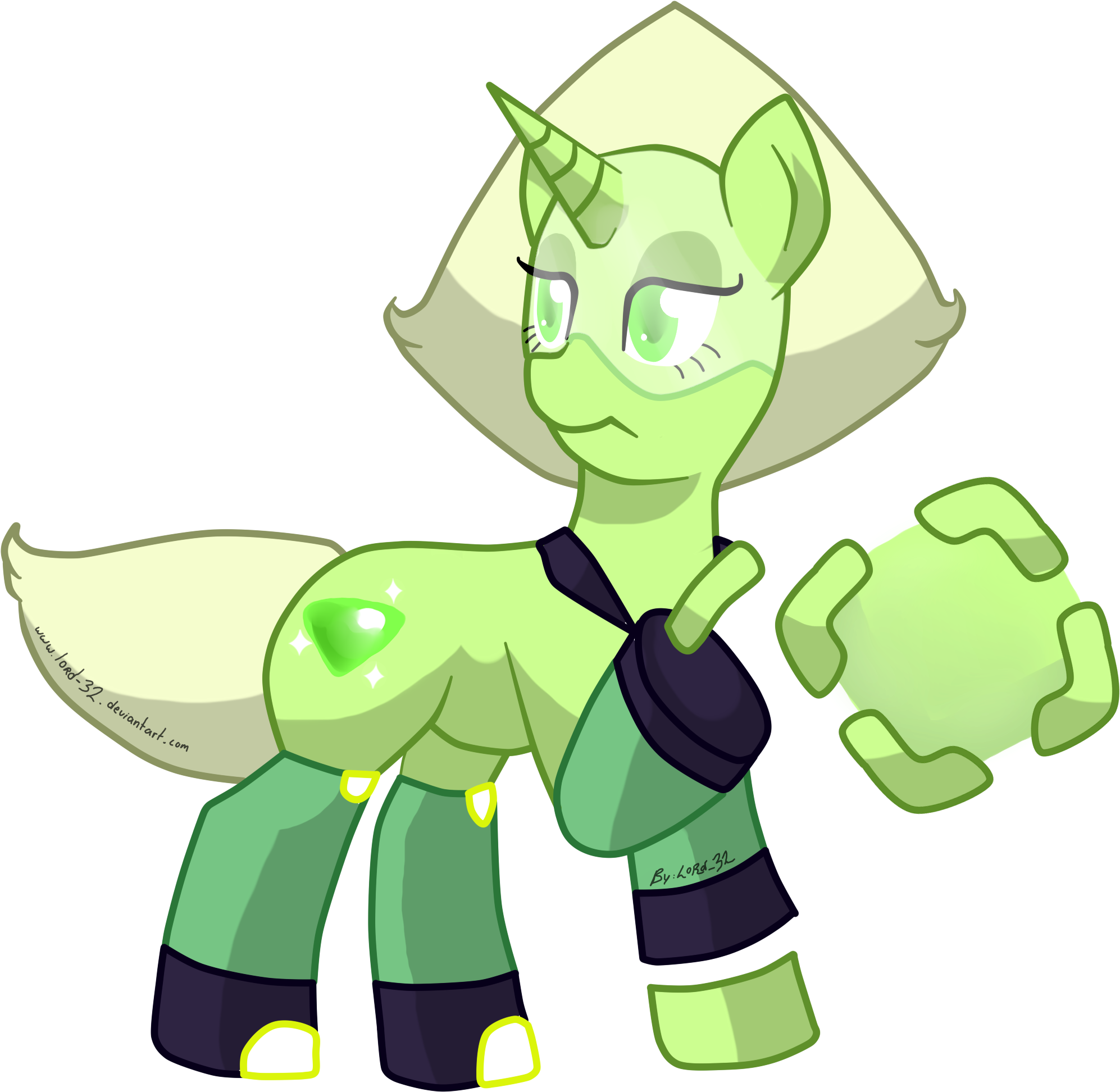 1021941 Artistlord 32 Peridot Steven Universe - Peridot Mlp (2500x2500)