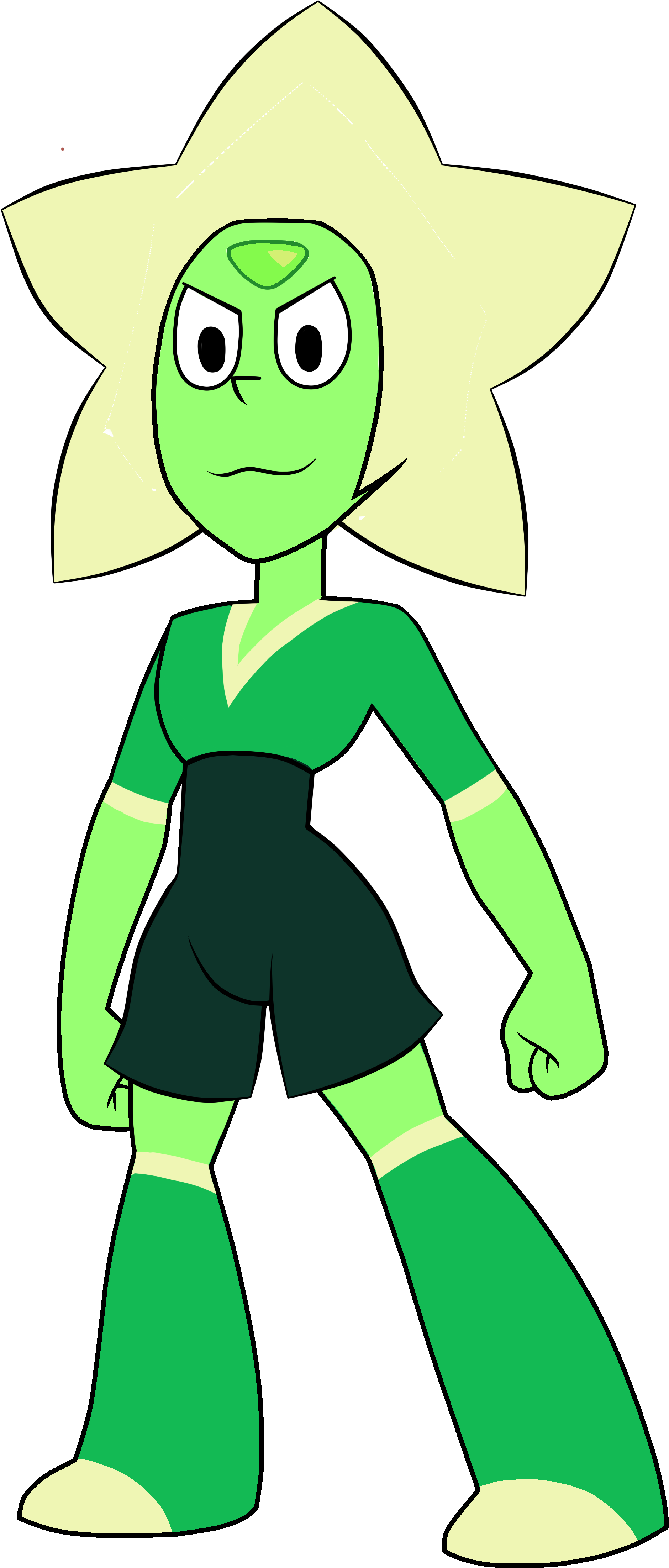 Steven Universe Peridot Possible Regeneration/new Form - Peridot Steven Universe Regular (2000x4500)