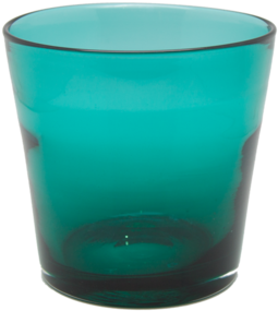 Vintage Teal Glass Ice Bucket - Pint Glass (600x600)