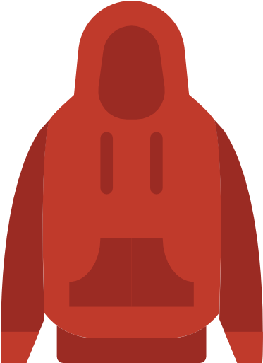 Hoodie Free Icon - Illustration (512x512)