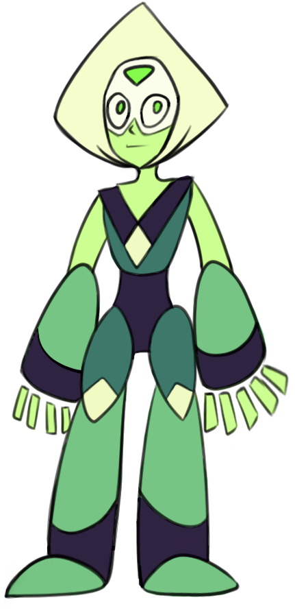 Steven Universe] Peridot By Annethyst - Stiven Universe Peribot (527x929)