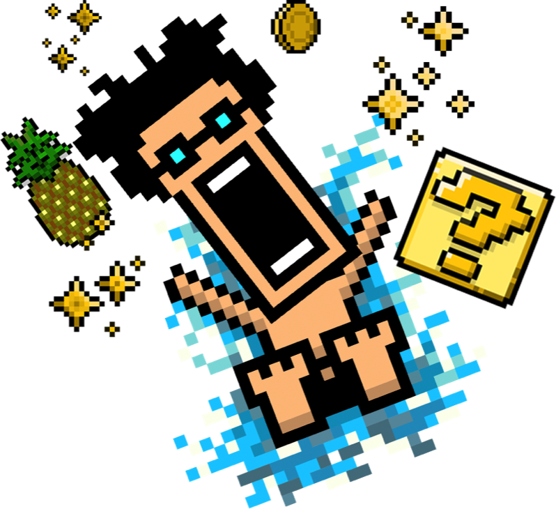 Stacks Image - 8 Bit Waterslide Png (798x730)