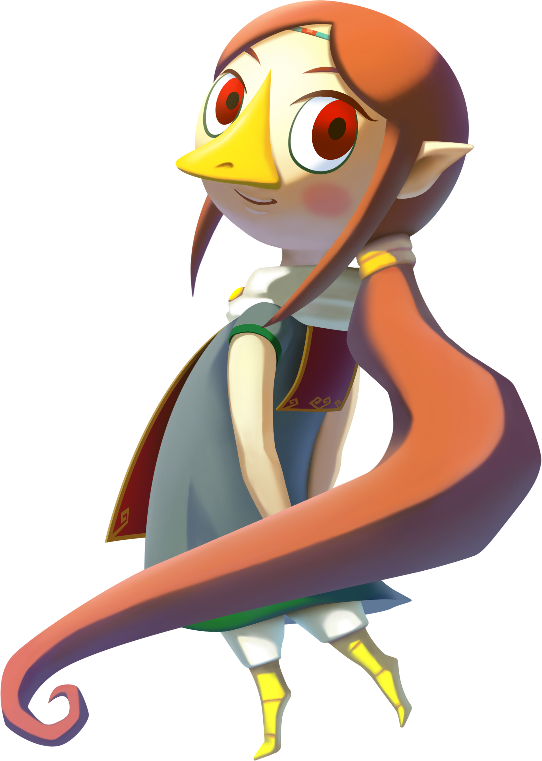 Medli The Wind Waker Hd - Zelda Wind Waker Medli (1770x2487)
