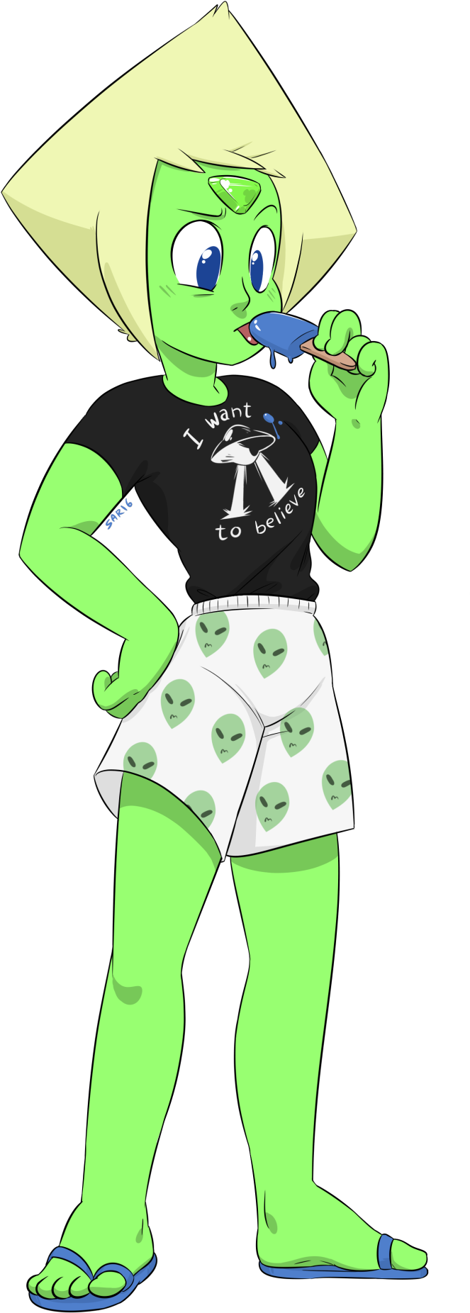 Want Belie Green Clothing Fictional Character Vertebrate - Summer Peridot (728x1920)