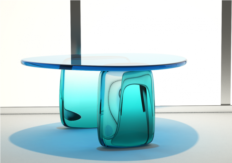 Deep Blue Table - Coffee Table (800x800)