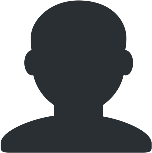 Ðÿ'¤ Bust In Silhouette Emoji - The Blob (512x512)