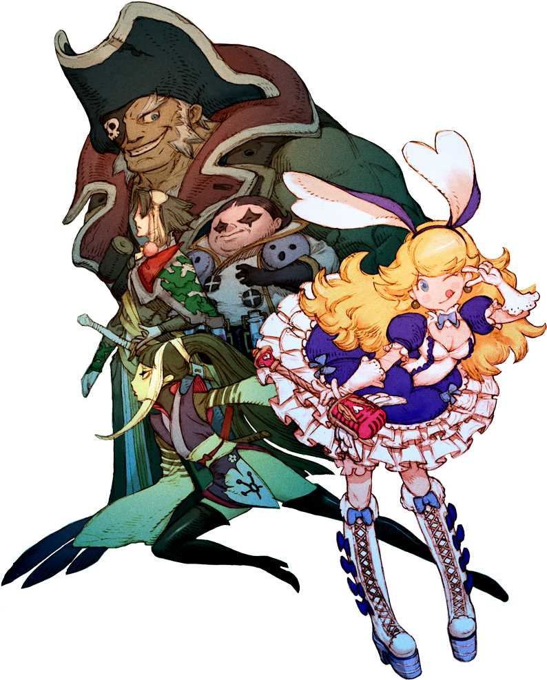 The Art Of Joël Jurion • Blog/website - Bravely Default Black Blades (800x986)