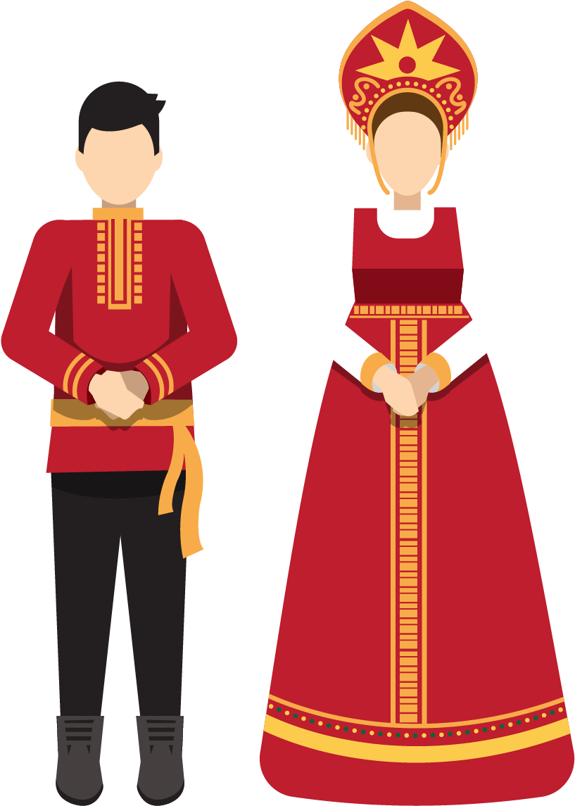 Moscow Kremlin Saint Basil's Cathedral Landmark Icon - Russia Landmarks Clipart (943x1341)