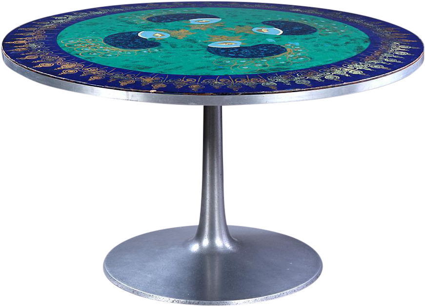 Luxury Dining Table By Poul Cadovius, Björn Wiinblad - Cado Danmark Poul Cadovius & Mygge Susanne Fjeldsöe (967x697)