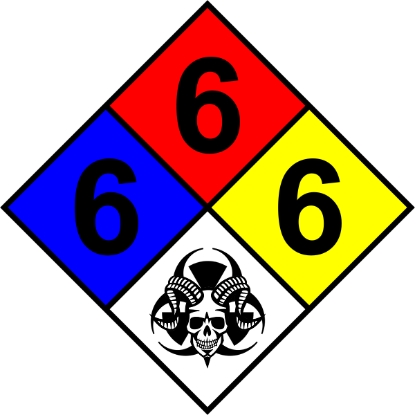 I Present You The Deadliest Nfpa 704 Sign - Symbol For Propane Gas (600x600)