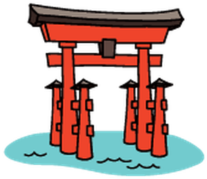 Itsukushima Shrine - Itsukushima Shrine (427x399)