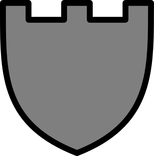 Grey Shield Clip Art At Clker - Grey Shield Clip Art At Clker (588x597)