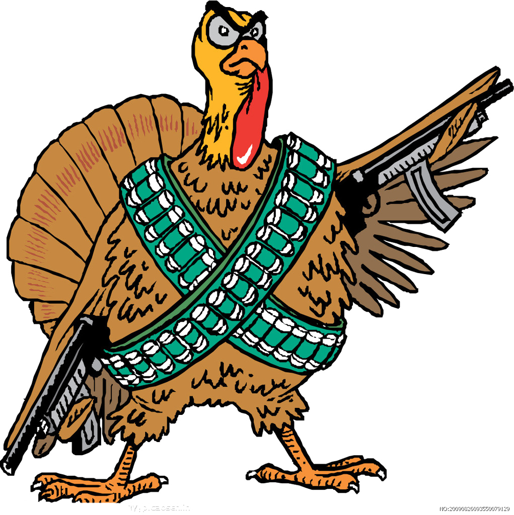 Turkey Firearm Handgun Pistol Clip Art - Turkey Firearm Handgun Pistol Clip Art (1021x1024)