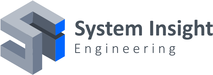 System Insight Engineering Computer Simulation And - Cobalt Blue (819x290)