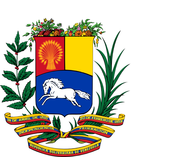 Venezuela Coat Of Arms (600x536)