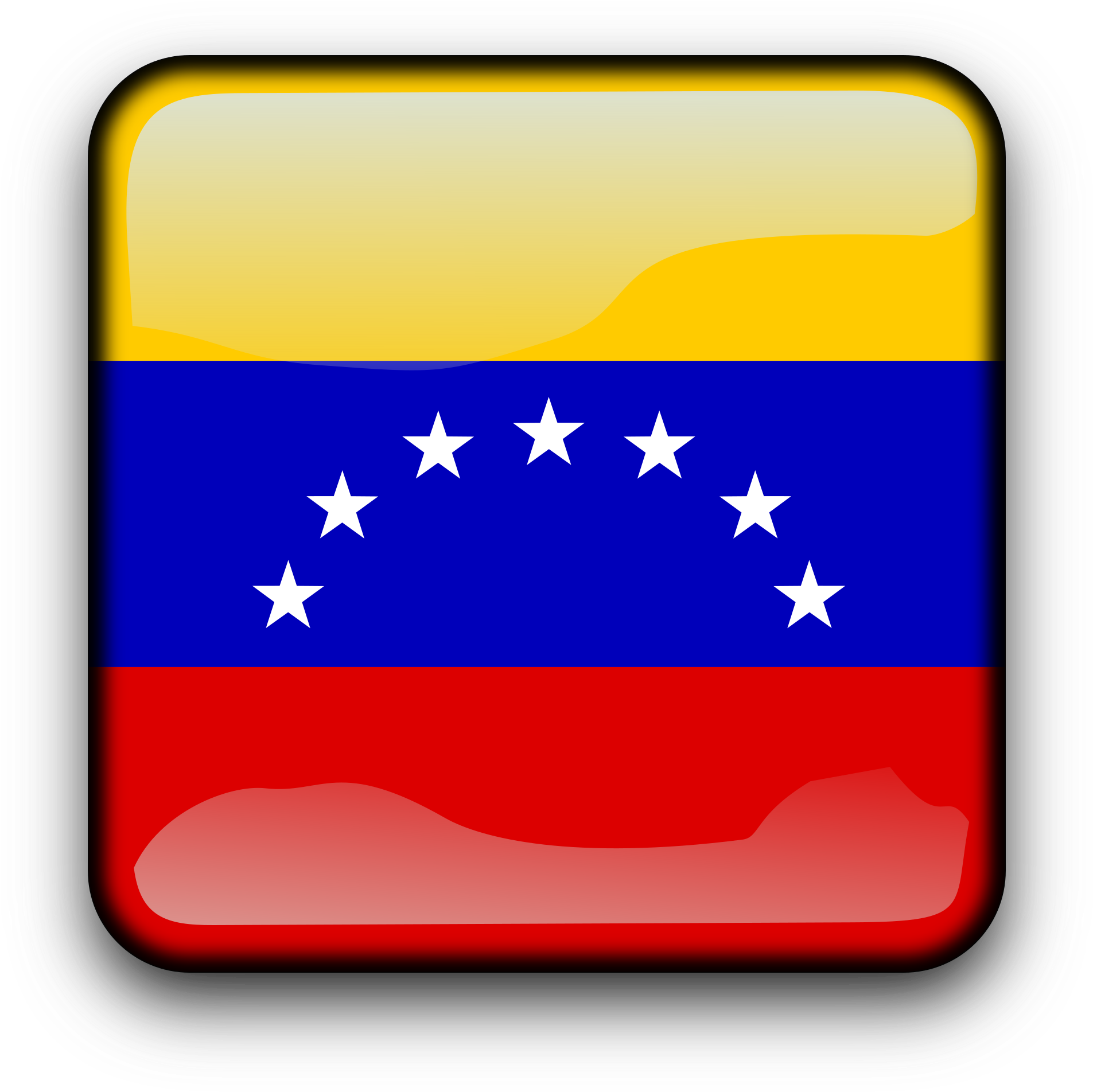Big Image - Bandera De Venezuela Vector (2400x2400)