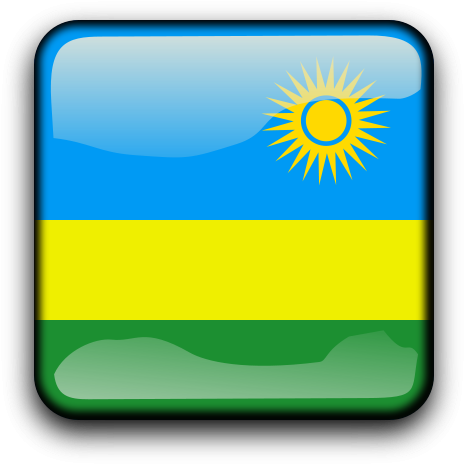 Flag Of Rwanda Png Clip Arts - Graphic Design (600x600)
