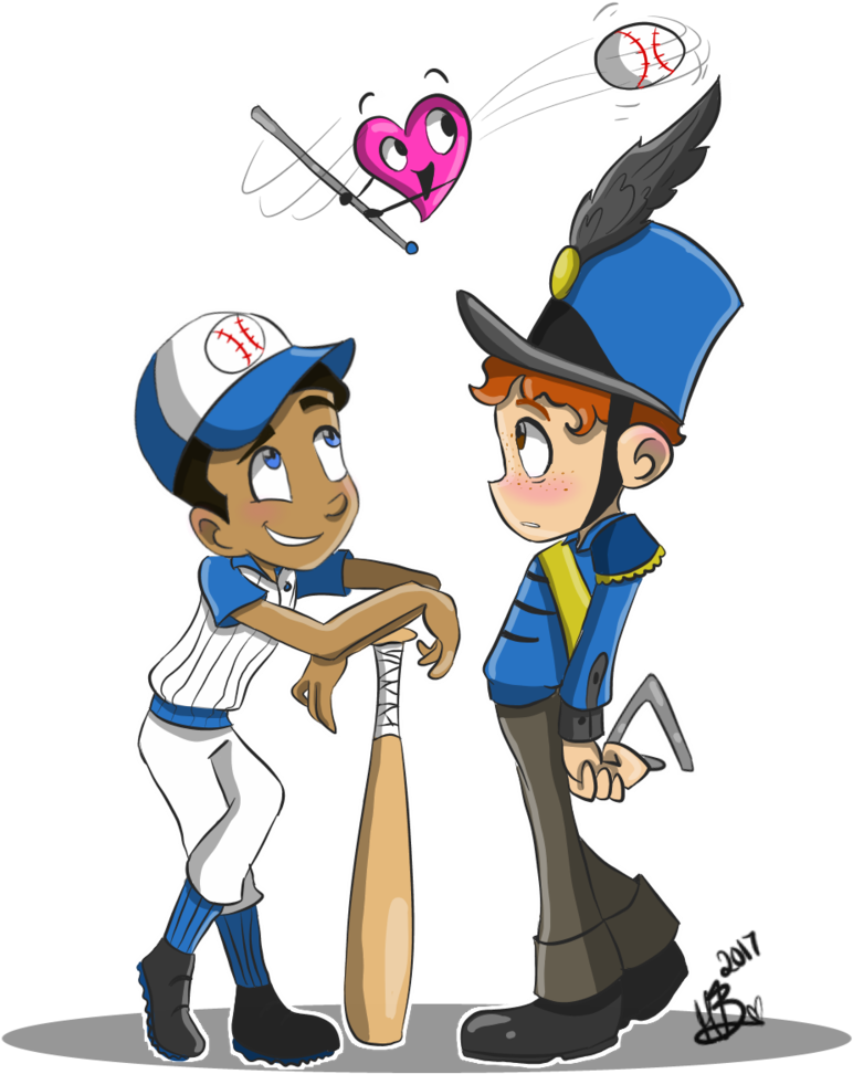 Swing, Batter Batter By Mynnub - Heartbeat Animation Fanart (797x1001)