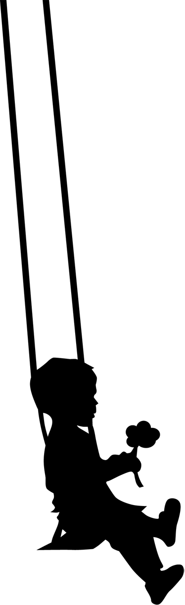 Wall Color - Silhouette Swing (374x1223)