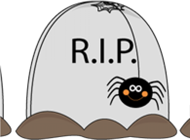 Graveyard Clipart Grave Marker - E-firstfeeling Halloween Bags Trick Or Treat Candy (640x480)