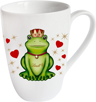 Lindt - Froschkönig-tasse - Lindt Froschkönig Tasse (670x440)