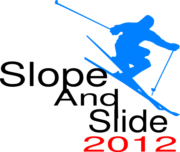 Slope And Slide 2012 Clip Art - Clip Art (600x507)