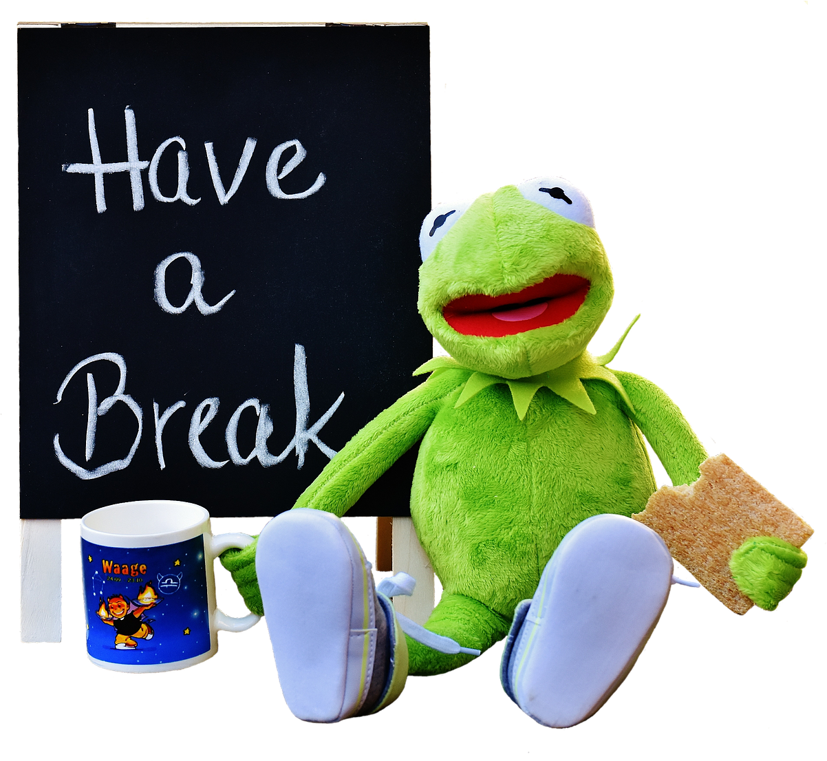 Coffee, Kermit, Cup, Drink Coffee, Break - Die Gleichen Tassen-, Verschiedenen Und Kaffeetasse (1280x1105)