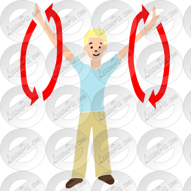 Circle Arms Stencil - Circle (380x380)