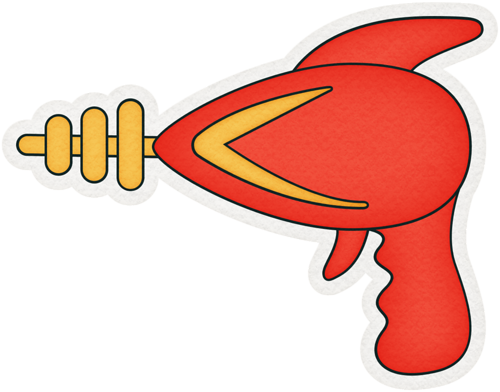 Red Ray Gun - Red Ray Gun (500x392)