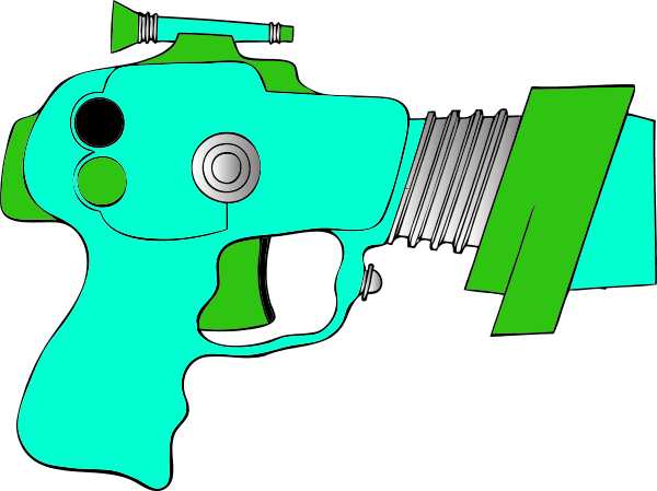 Ray Gun Cliparts - Ray Gun Cliparts (600x449)