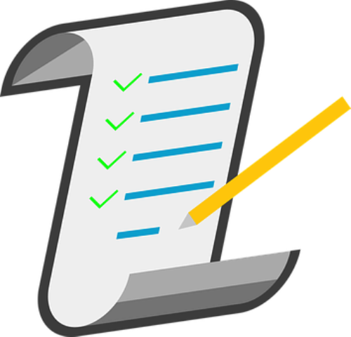 These Fishing Tips Written Down Will Help Guide You - Check List Clip Art (500x480)