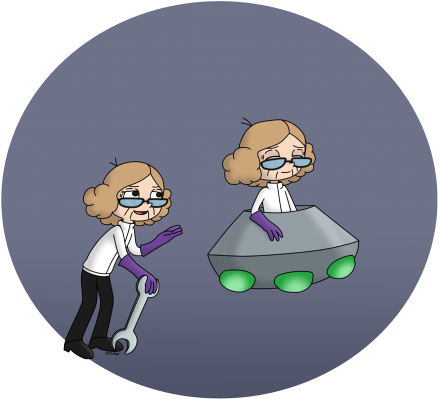 I'm Not Grandma By Usaritsu - Dexter's Laboratory (882x907)