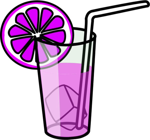 Cartoon Lemonade Clip Art Clipart - Lemonade Glass Clip Art (600x559)