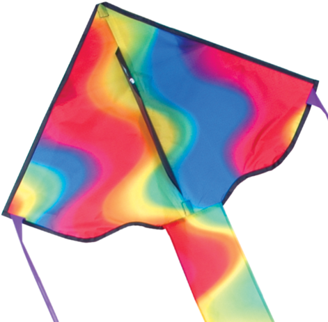 Sold Out Regular Easy Flyer Kite - Premier Kites & Designs Easy Flyer, Wavy Gradient (480x480)