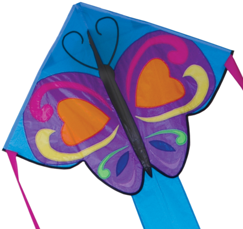 Regular Easy Flyer Kite - Premier Kites & Designs Easy Flyers, Sweetheart-butterfly, (500x500)