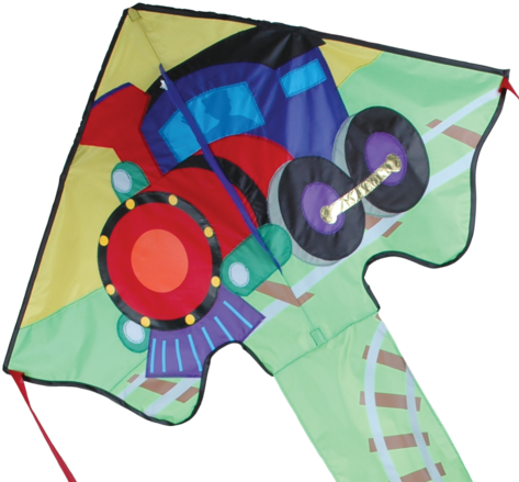 Large Easy Flyer Kite - Train (480x480)