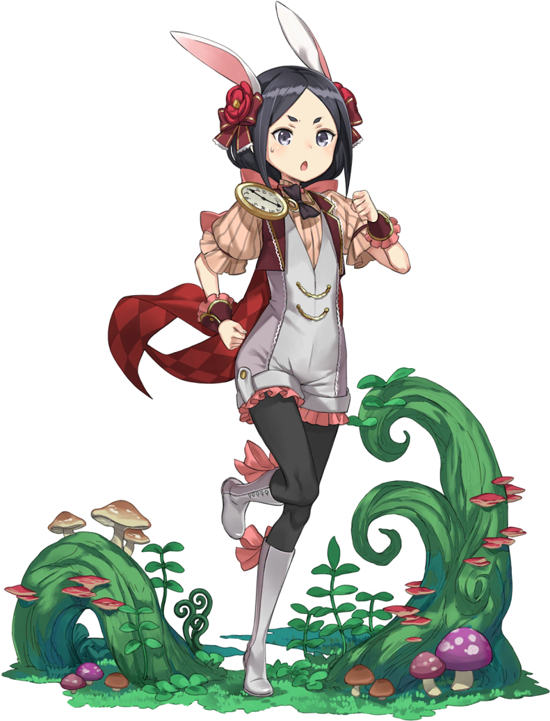 White Rabbit Alice's Adventures In Wonderland Anime - White Rabbit Alice's Adventures In Wonderland Anime (850x1308)