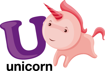 Vinilo Decorativo Letra U - Animales Por La Letra U (447x302)