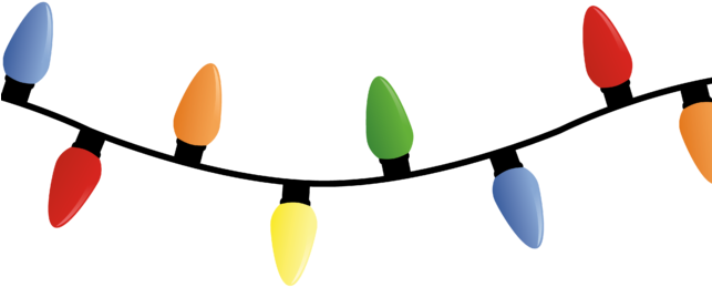 Ten Week Countdown To A Relaxed, Organized Christmas - Transparent Background Christmas Lights Clipart (642x300)