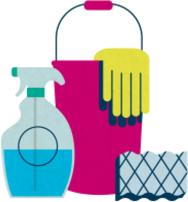 Vincent De Paul Catholic Church, Dingman Twp, Pa - Clip Art Cleaning Supplies (732x768)