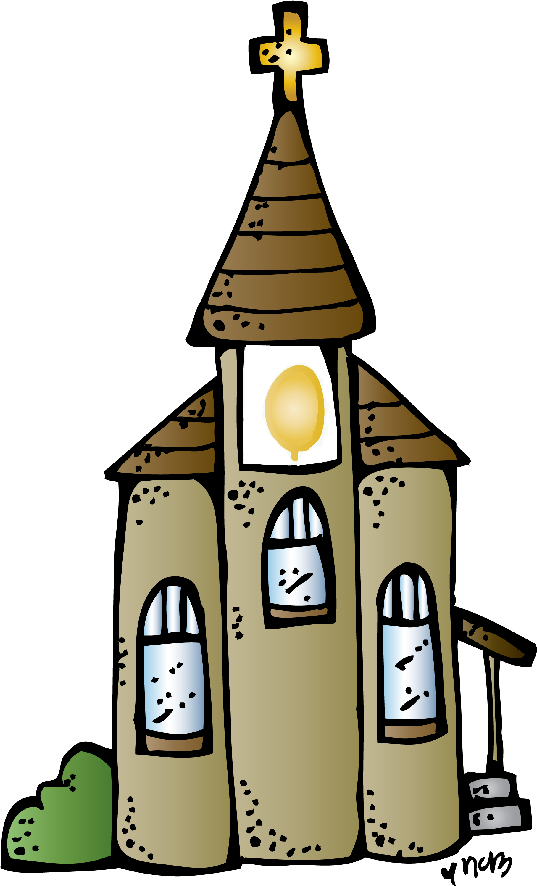 Church Images Kerala - Melonheadz Clipart Church (1824x2999)