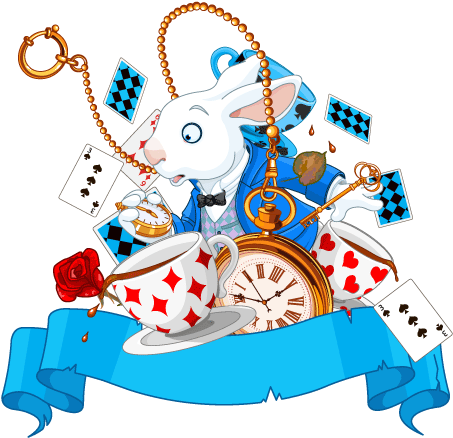Alice In Wonderland Lookalike Wheelchair Costume Child's - Alice In Wonderland Decorations Shower Curtain Set (576x576)