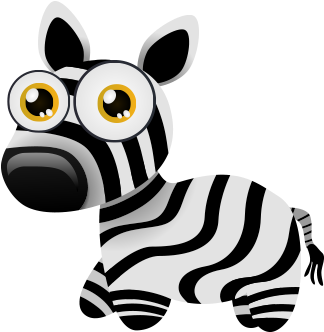 Lion Cartoon Zebra - Lion Cartoon Zebra (500x500)